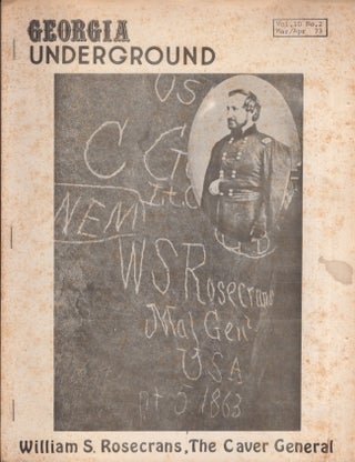 Item #23833 Georgia Underground. Volume 10. Number 2 March, April 1973. Faye Garner, Dave Davis