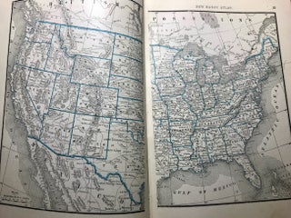 Rand, McNally & Co.'s New Handy Atlas Containing Colored Maps of the United States and the Dominion of Canada, Accompanied by Descriptive, Statistical, and Historical