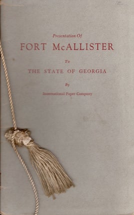 Item #24021 Historic Fort McAllister. Colonel Allen P. U. S. A. Julian