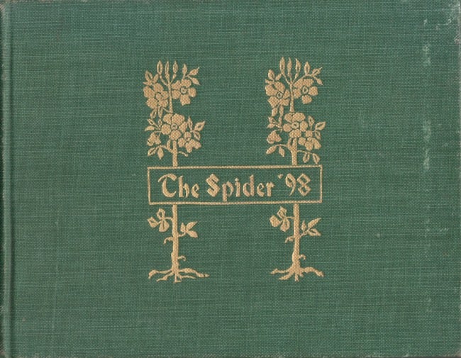 Item #24047 The Spider, '98. Published by the Students of Richmond College, Richmond, Virginia. Students of Richmond College.