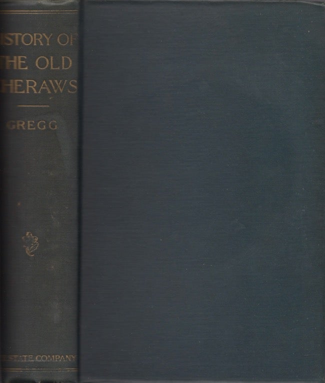 Item #24218 History of the Old Cheraws. Right Rev. Alexander Gregg.