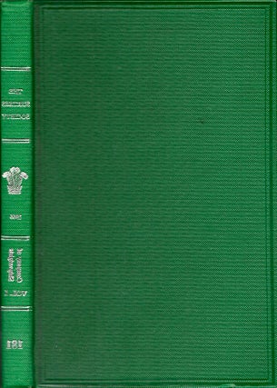 Item #24312 The Records of the Company of Shipwrights of Newcastle Upon Tyne 1622-1967. Volume I....