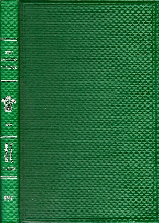 Item #24312 The Records of the Company of Shipwrights of Newcastle Upon Tyne 1622-1967. Volume I. The Surtees Society, D. J. Rowe.