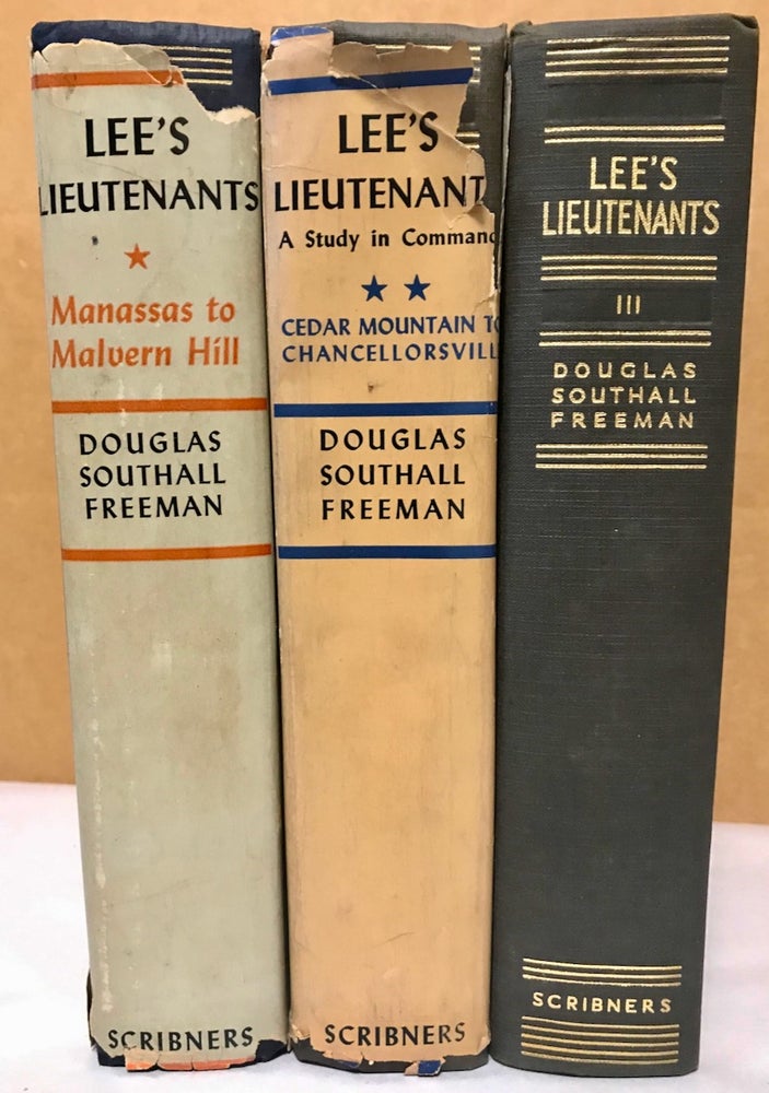 Item #24444 Lee's Lieutenants A Study in Command. Douglas Southall Freeman.