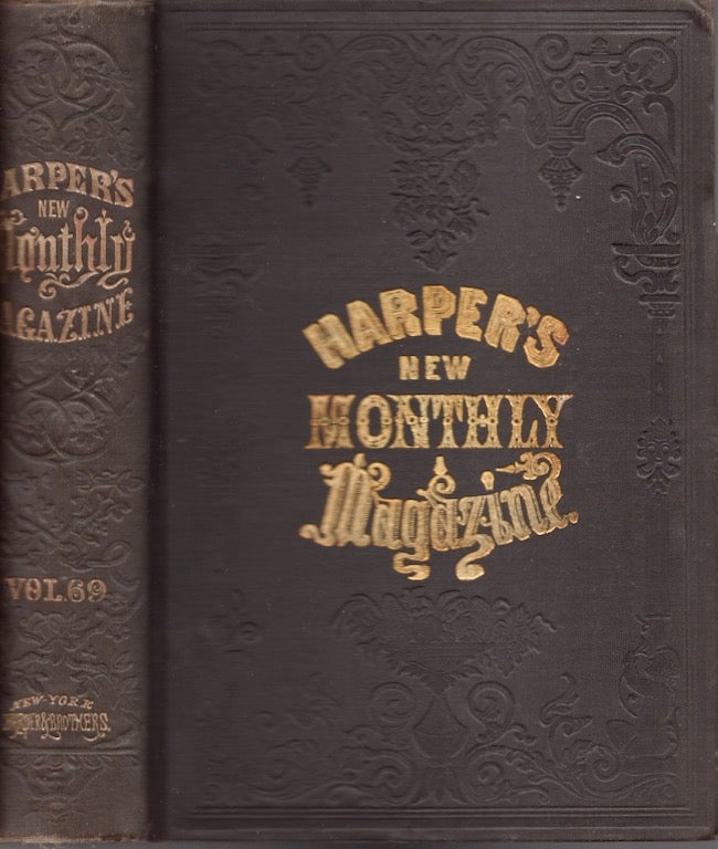 Item #24635 Harper's New Monthy Magazine. Volume LXIX. June to November, 1884. Harper, Publishers Brothers.