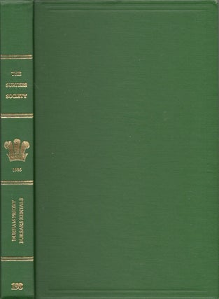 Item #24650 Durham Cathedral Priory Rentals. Volume 1: Bursars Rentals. The Surtees Society, R....