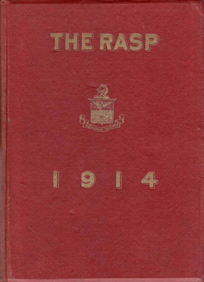 Item #24822 The RASP. 1914 Annual Volume of the U.S. Army Mounted Service Schools (M.S.S.). Fort Riley, Kansas, 1914. Captain J. N. Munro.