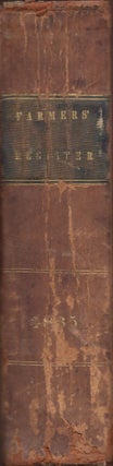 Item #24918 The Farmers' Register. Part Volume II and Part Volume III. January-December 1835....