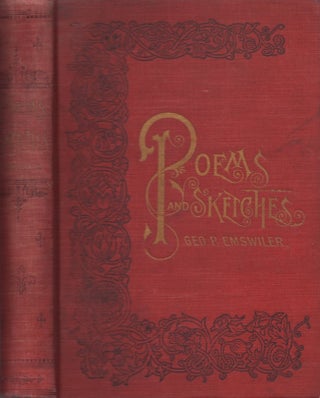 Item #25343 Poems and Sketches. George P. Emswiler