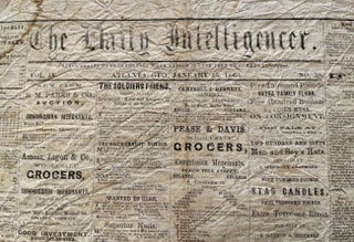 The Daily Intelligencer. Atlanta, Georgia. January 15, 1863