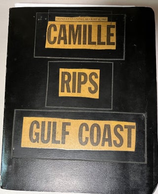 Item #26054 Camille Rips Gulf Coast (Homemade Album-Scrapbook). Hurricanes, Gulf Coast, Alabama,...