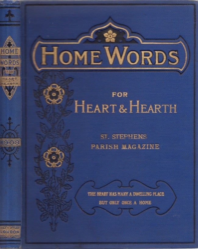 Item #26128 Home Words For Heart and Hearth. Rev. Charles Bullock.