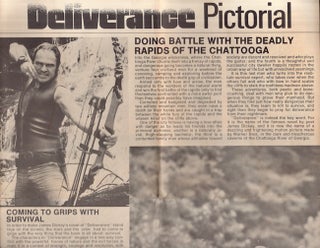 Item #26246 Deliverance Pictorial. Promotional Brochure. Warner Brothers, James Dickey
