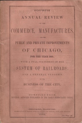 Item #26350 Fourth Annual Review of the Commerce, Manufactures, and the Public and Private...