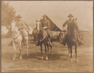 Item #26379 1914 Mexican Border Campaign Photograph. Mexican Border Campaign, Raymond Thompson