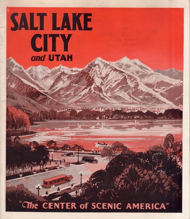 Item #26421 Salt Lake City and Utah. Salt Lake City Chamber of Commerce.