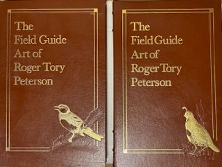 Item #26556 The Field Guide Art of Roger Tory Peterson. Two volumes. Eastern and Western Birds....