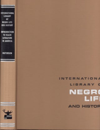 Item #26714 An Introduction to Black Literature in America From 1746 to the Present. Lindsay...