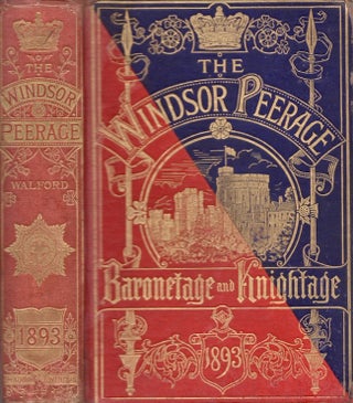 Item #26744 The Windsor Peerage for 1893 (Fourth Year). Edward M. A. Walford