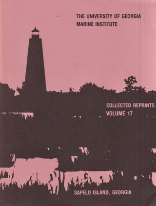 Item #26766 University of Georgia Marine Institute Sapelo Island, Georgia: Collected Reprints...