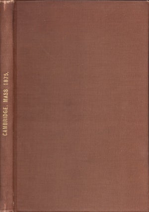 Item #26909 Cambridge in the "Centennial." Proceedings, July 3, 1875, in Celebration of the...