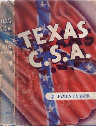 Item #27009 Texas, C.S.A. James Farber