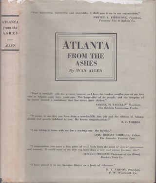 Item #27459 Atlanta From the Ashes. Ivan Allen