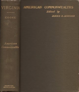 Item #27546 Virginia A History of the People. John Esten Cooke