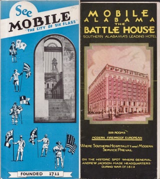 Item #27597 2 Mobile Alabama Travel Brochures. Mobile