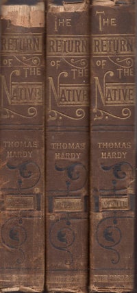 Item #27642 Return of the Native. Complete in 3 volumes. Thomas Hardy