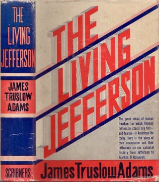 Item #27897 The Living Jefferson. James Truslow Adams