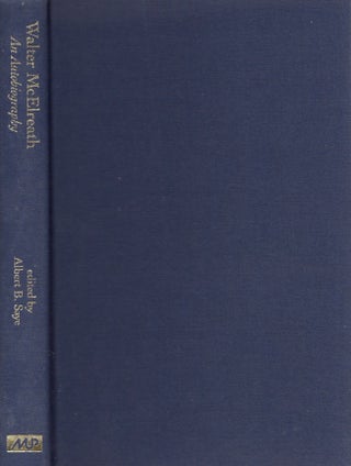 Item #27970 Walter McElreath An Autobiography. Walter McElreath, Albert B. Saye