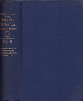 Item #28273 Annual Report of the American Historical Association for the Year 1911. In Two...