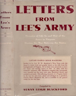 Item #28289 Letters From Lee's Army or Memoirs of Life In and Out of The Army in Virginia During...