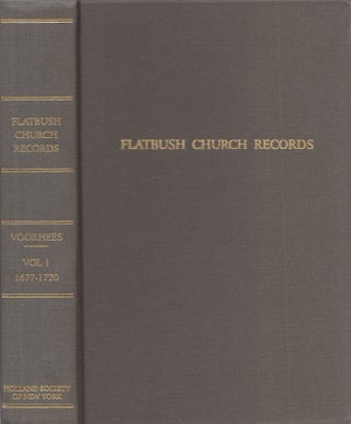 Item #28331 Records of The Reformed Protestant Dutch Church of Flatbrush, Kings County, New York...