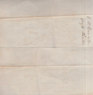 1869 Pair of Domestic Bills of Lading. Cash Received from John M. Green and Addressed to an Individual in Macon.