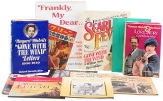Item #28484 Misc. lot. Gone With the Wind movie and Margaret Mitchell related books and soft...