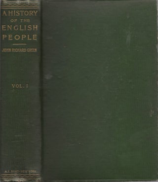 Item #28548 History of The English People. Vol. I only. John Richard Green