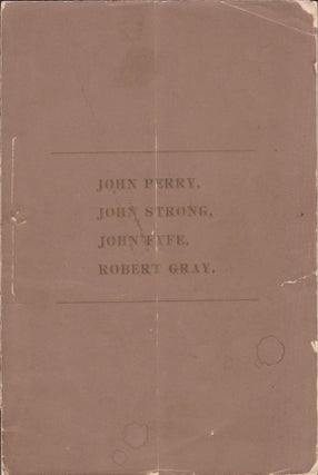 Item #28936 Memoranda Concerning Descendants, of John Perry, John Strong, John Fyfe, Robert Gray....