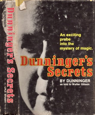Item #28994 Dunninger's Secrets. Dunniger, Walter Gibson, as told to