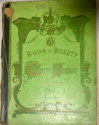 Item #29155 Poetry and Music of The Book of Beauty for the Queen's Boudoir, 1845. Charles Jefferys