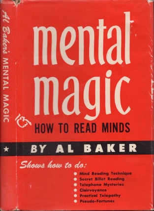 Item #29281 Mental Magic How to Read Minds. Al Baker