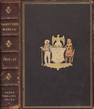 Item #29293 Valentine's Manual of the City of New York for 1916-7. Henry Collins Brown