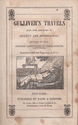 Item #29457 Gulliver's Travels Into the Kingdom of Lilliput and Brobdingnag: Recording His Many...