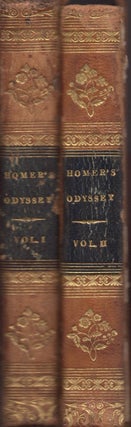 Item #29572 The Odyssey of Homer, Translated from the Greek. Two volumes. Homer, Alexander Pope,...