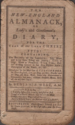 Item #29670 The New England Almanack, or Lady's and Gentleman's Diary, For The Year of our Lord...