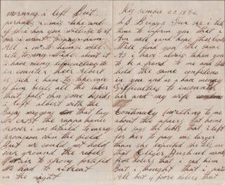 Item #29711 December 1862 Union Soldier Letter written somewhere in Virginia. Civil War, Union...