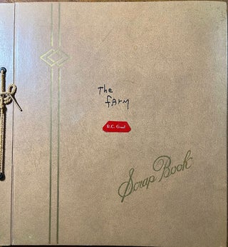 Item #29795 "Bought the Farm" A 1960's scrapbook titled "The Farm" detailing the location and...