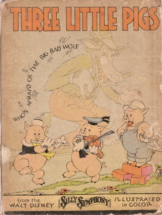 Item #30129 Three Little Pigs. Walt Disney