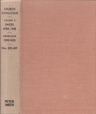 Item #30548 A Catalogue of Books Relating to the Discovery and Early History of North and South...